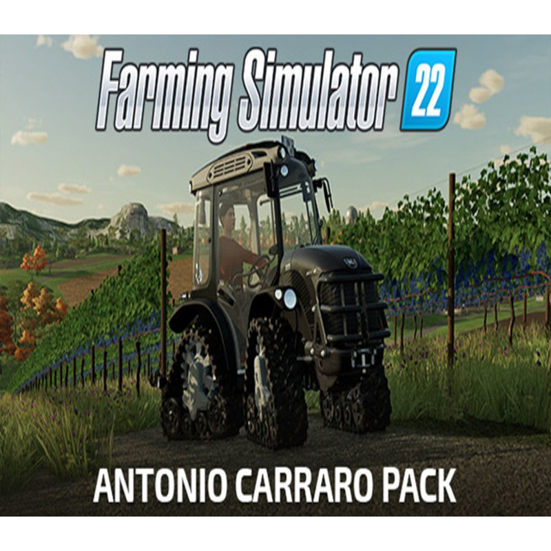 Farming Simulator 22 - ANTONIO CARRARO Pack DLC Steam CD Key