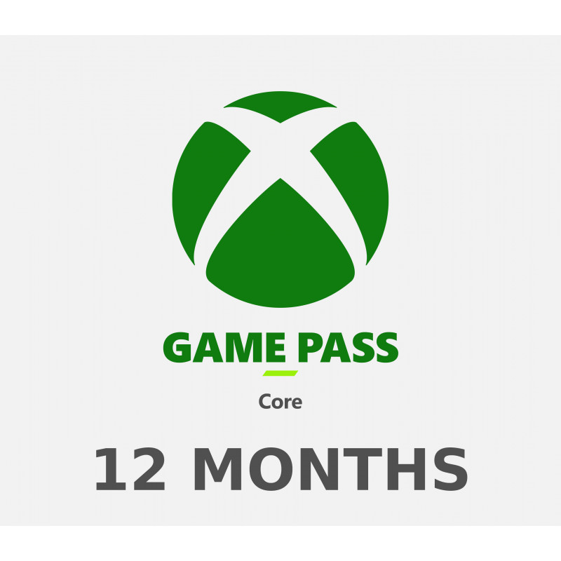 XBOX Game Pass Core 12 Months Subscription Card EU