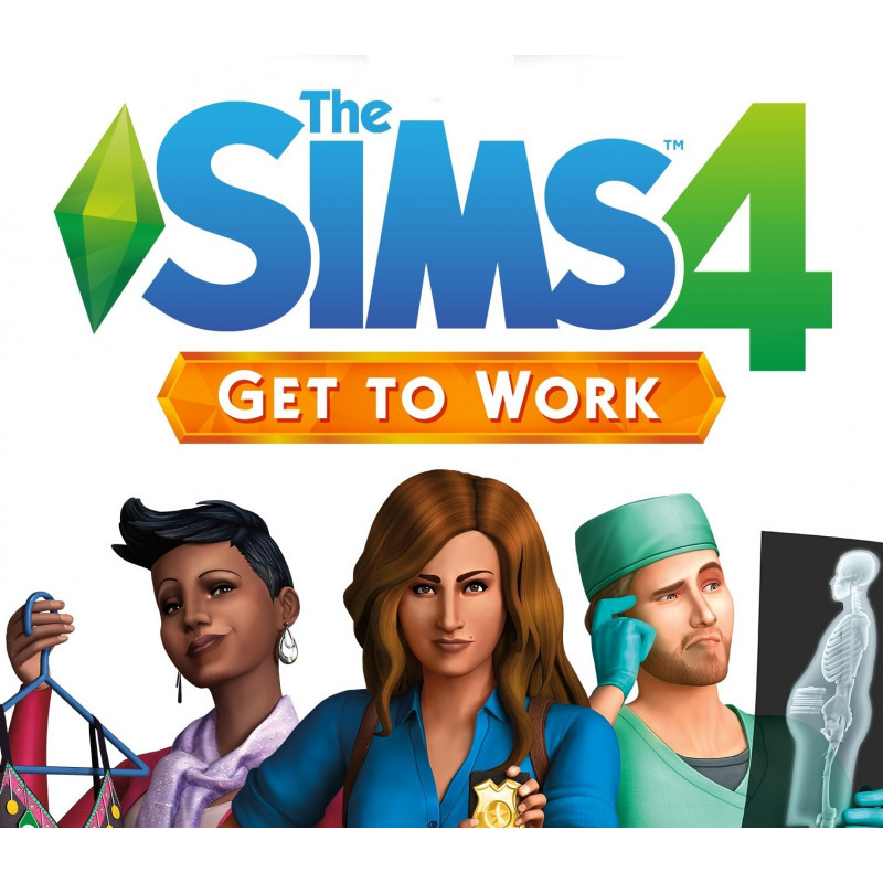 The Sims 4 - Get to Work DLC PC EA App CD Key