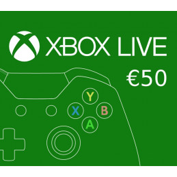 XBOX Live €50 Prepaid Card EU