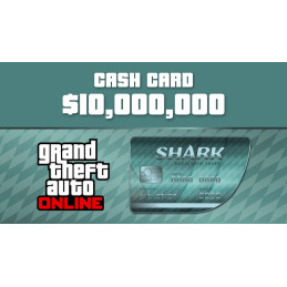 Grand Theft Auto Online - $10,000,000 Megalodon Shark Cash Card PC Activation Code