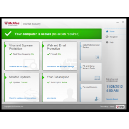 McAfee Internet Security - 1 Year Unlimited Devices Key