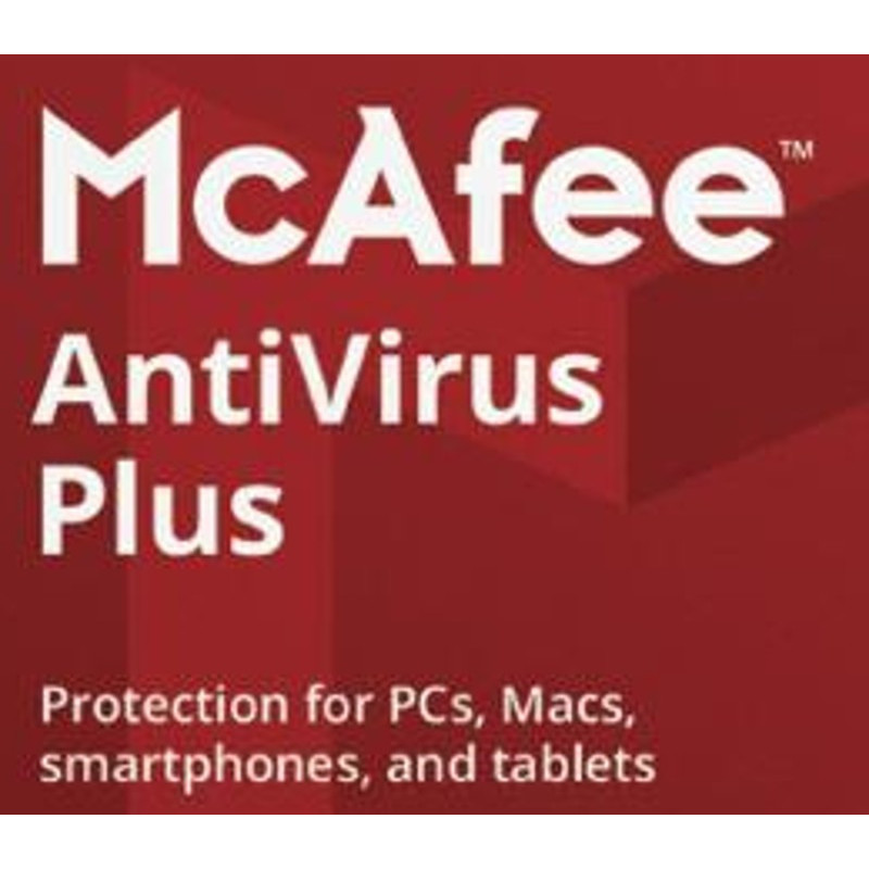 McAfee AntiVirus Plus (1 Year / 10 Devices)