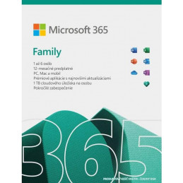 Microsoft Office 365 Családi - 1 év (PC/MacOS) EU