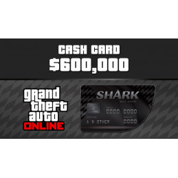 Grand Theft Auto Online - $600,000 Bull Shark Cash Card PC Activation Code