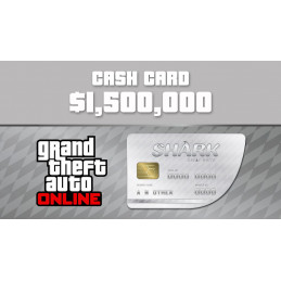Grand Theft Auto Online - $1,500,000 Great White Shark Cash Card PC Activation Code
